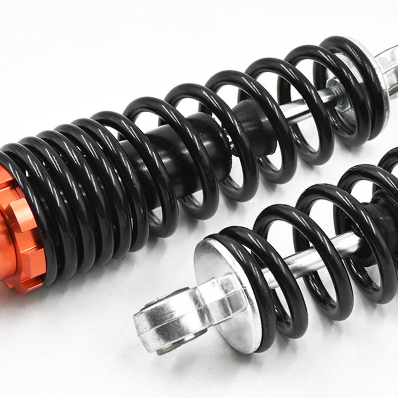 2pcs Motorcycle Rear Shock Absorber Universal Suspension Damper for Electric Motorbikes Scooters 25cm 9.84in