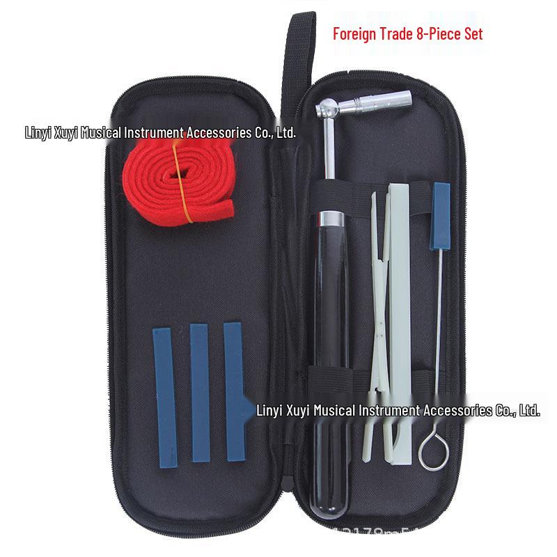 Xu Yi Piano Tuning Tool Set - 8-Piece Musical Instrument Accessory Kit