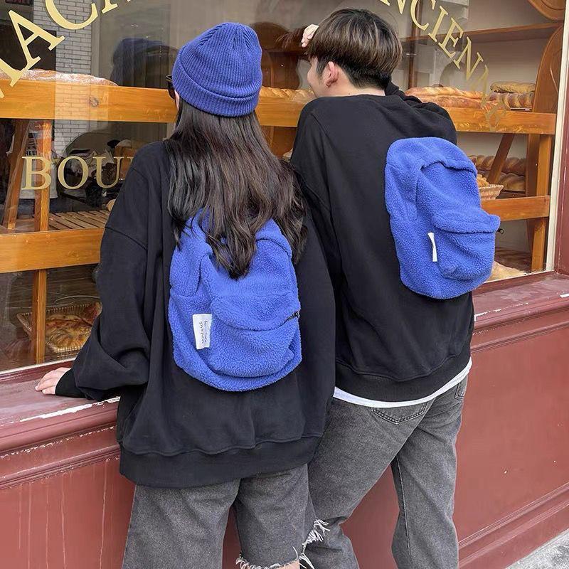 

Худи-рюкзак 3D: Модный топ с длинным рукавом «два в одном» для пар S (60-90 jin)