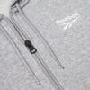 Reebok Comfy Hooded Zip-Up Jacket Men Jackets Gray GV5514