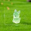 Micro-landschap Glow-in-night Kangoeroe Poppen Schattige Tuinlandschapsdecoratie Accessoiresmini Snuisterijen