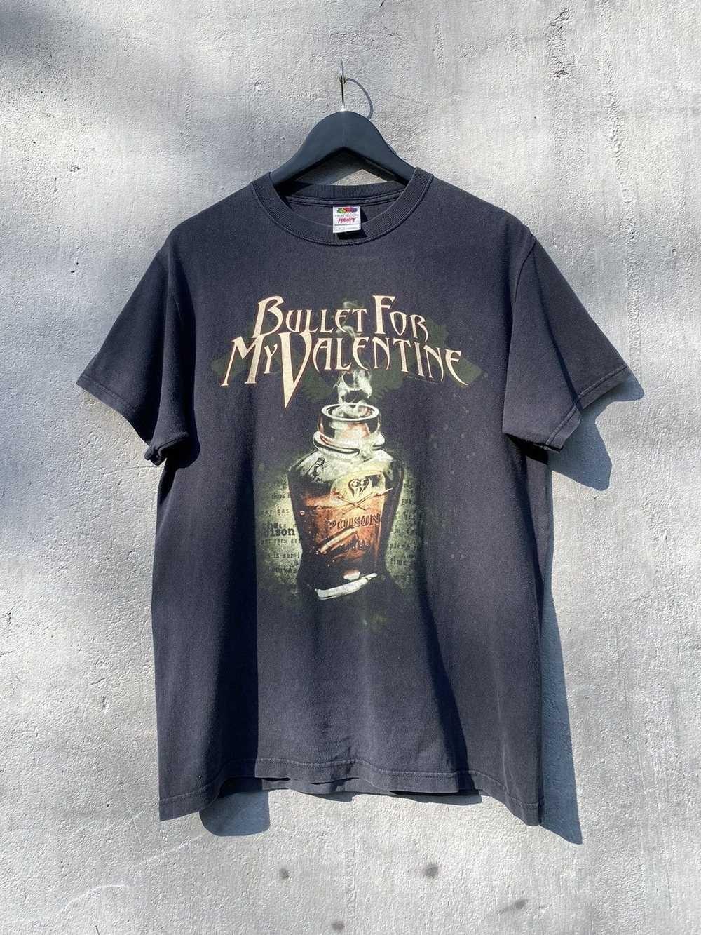Vintage 2000s Bullet For My Valentine The Poison Tee Shirt AN49212 Unisex T-Shirt XXXXL