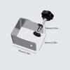 Stainless Steel G-Type Quick Fix Clips, Fast Mounting Fasteners for Cabinet and Drawer Installation Fixing