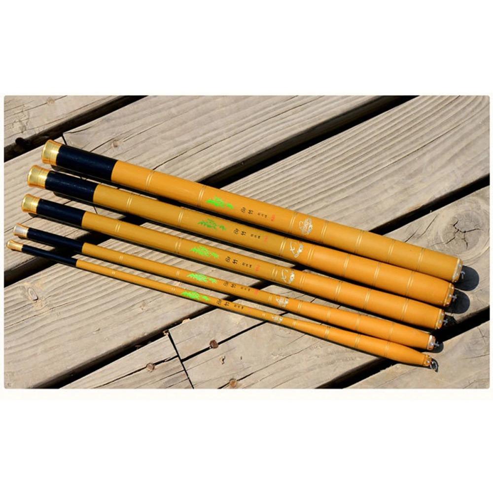 Canna da Pesca Ultracorta Mini Portatile 1.8-6.3M Pesca in Torrente Canna da Pesca Telescopica in Fibra di Carbonio Ultraleggera per Gamberi Carpa Canna da Mano