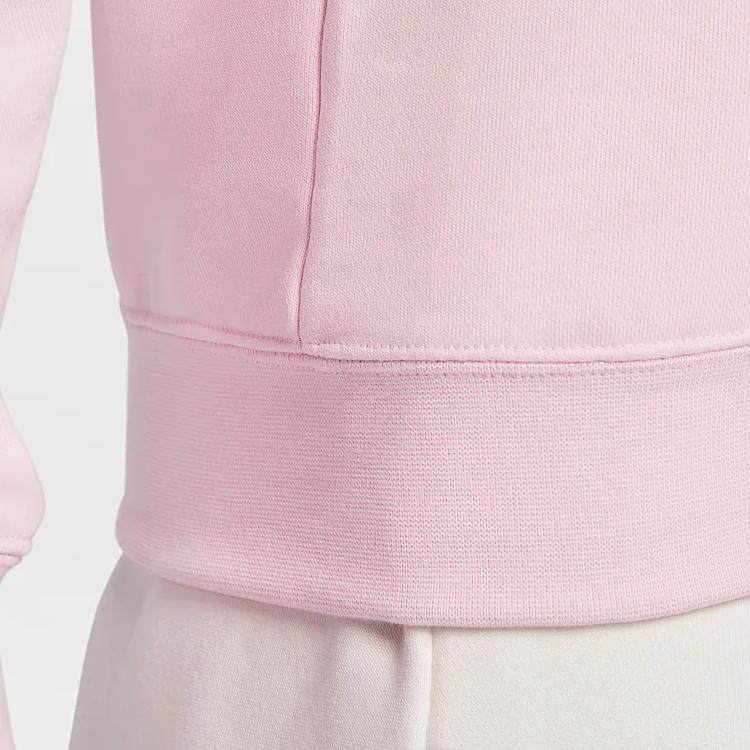Nike Sportswear Phoenix Fleece Logo Crewneck Sweatshirt Women Sweatshirt Foam-Pink IB8232663