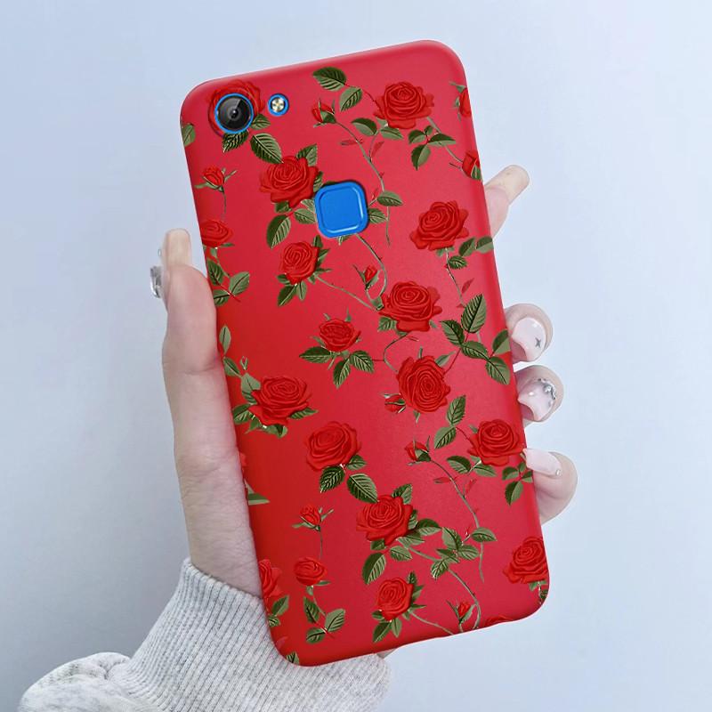 For Vivo V7 V7+ Plus Y79A Y75 Y73 Y79 1716 1718 Phone Case Cute Astronaut Panda Flowers Candy Soft Silicone TPU phone Case Cover