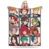 Midori Flannel Throw Blanket Death Game Your Turn To Die Blanket for Bed Travel Lightweight Bedding Throws
