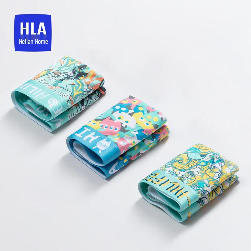 

HLA Мужские трусы-боксеры с забавным принтом 5A антибактериальные, 3 штуки 2XL