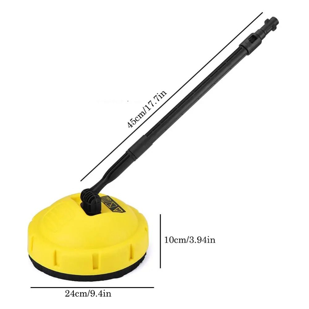 Rotary Brush Yard Cleaning Tool Reliable Surface Car Washer Tools  Yard Maintenance