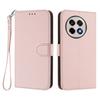 For OnePlus Ace 5 Pro 5G/OnePlus 13R 5G Leather Case Wallet Stand Phone Cover with Wrist Strap
