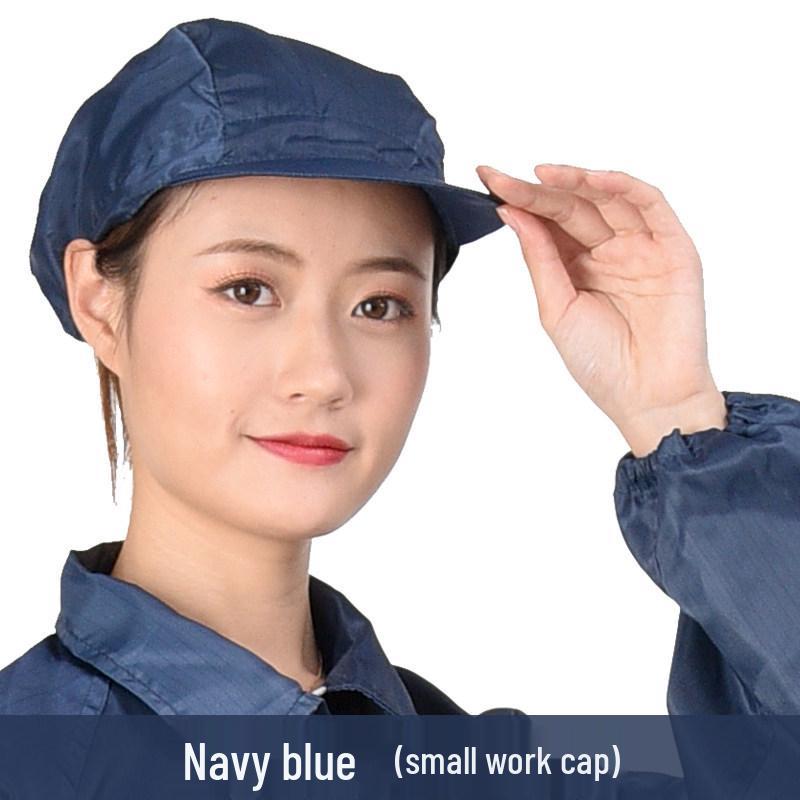 Unisex Anti-static Dustproof Work Hat for Cleanroom and Electronics Default