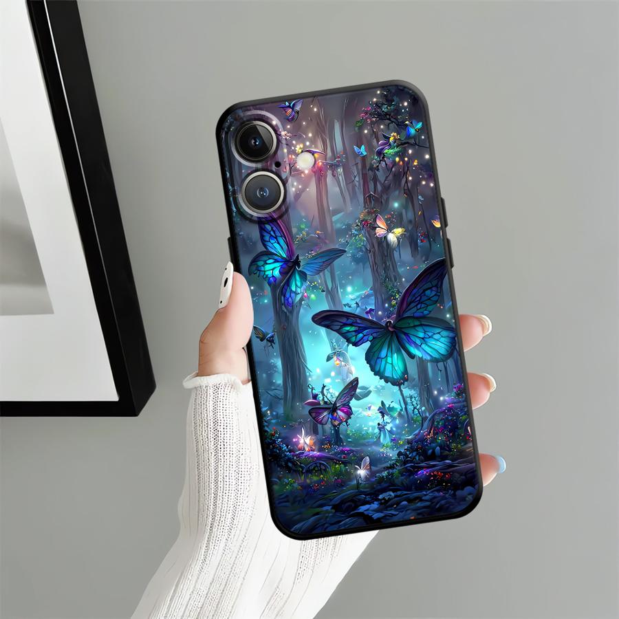 Dream Butterfly Funda Phone Cover Case for Apple iPhone 17 Pro Max 13 Air 14 11 12 XR XS MAX 16 15 Pro 7 8