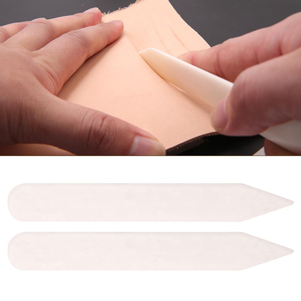 2 Pcs Manual Bone Folder Universal Paper Card Creaser DIY Craft Creasing Tool