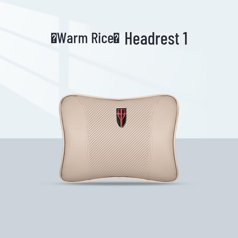 Kompatibel mit Kopfstützen-, Nacken- und Lendenwirbelstützkissen für das Fahrzeuginnere von Hongqi HS5/H5/HS7/H7/H9.
