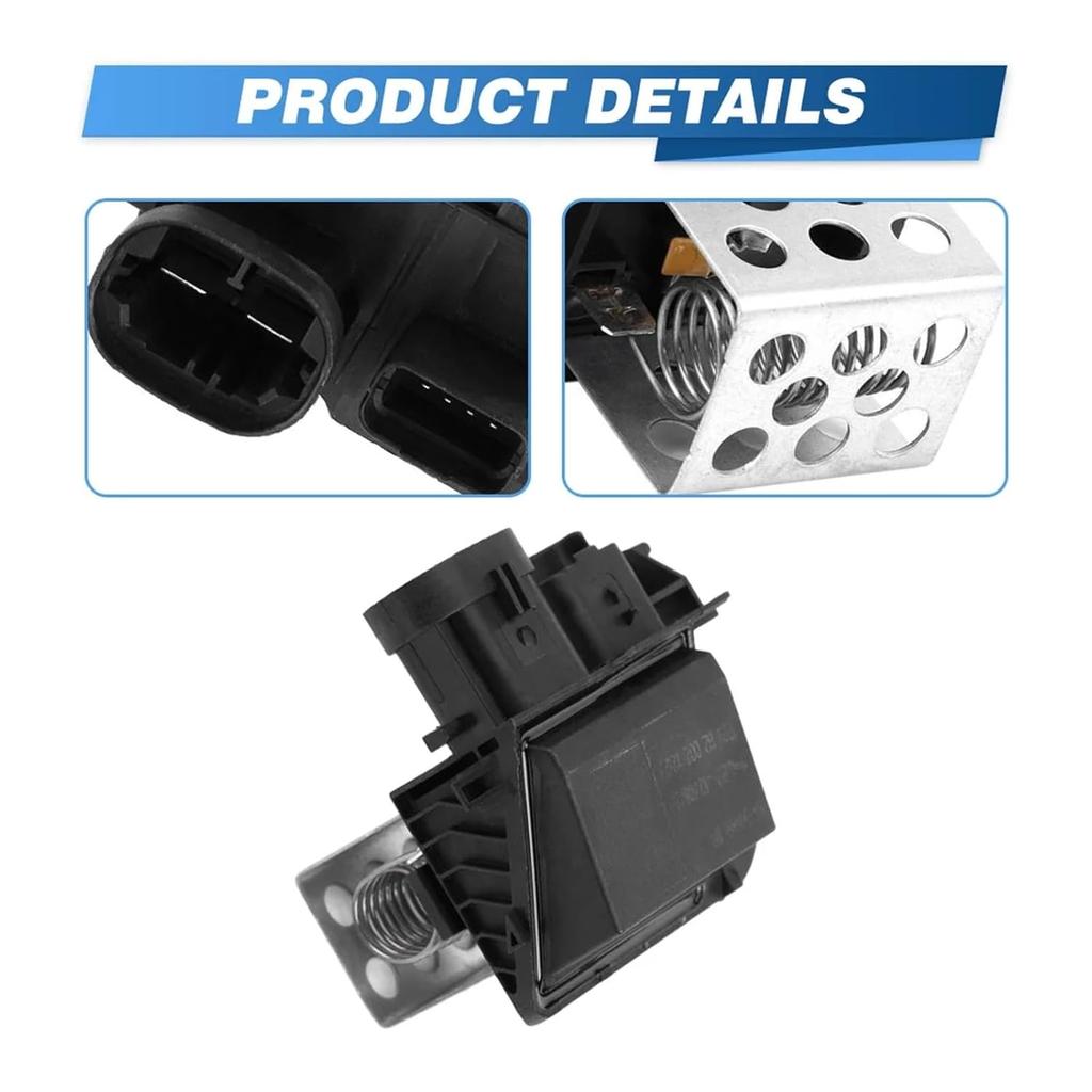 9673999980 Radiator Fan Controller Resistor Fit for Peugeot 301 3008 307 308 408 5008 Fit for Citroen C4 DS5 DS4 4+2 Pins