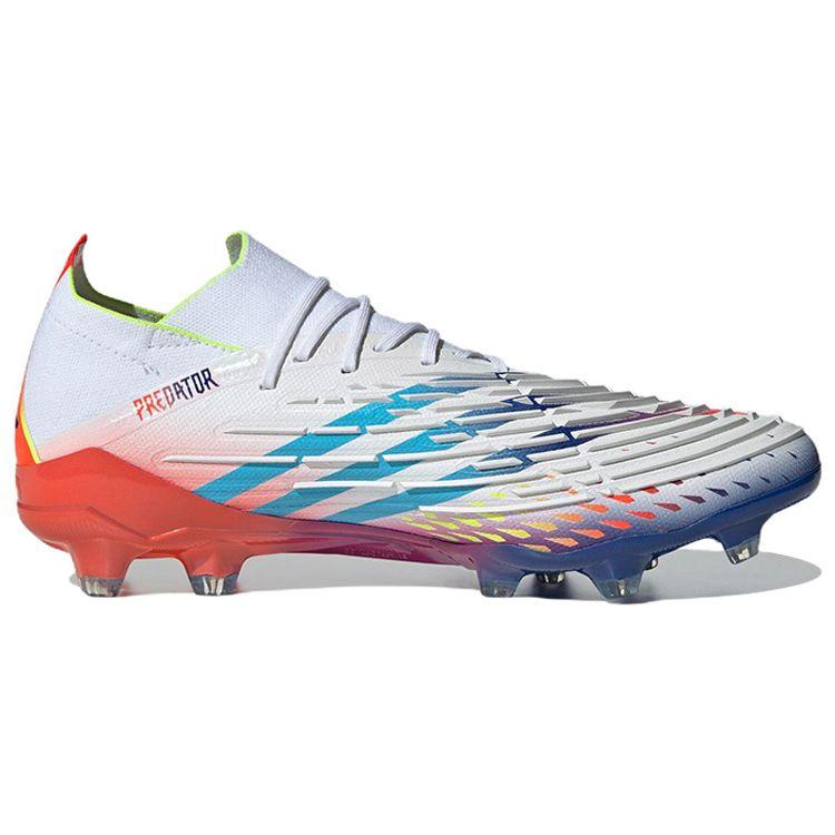 Adidas Predator Edge.1 Round Toe Comfortable AG HG Artificial Grass Composite Material Non-Slip Wear-Resistant Lightweight Soccer Shoes GZ6106