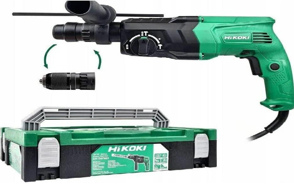 Перфоратор Hikoki SDS Plus 730W Wechselfutter DH24PMHW1Z