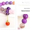 2024 Zodiac Dragon Year Natural Nine Purple Lihuo Duobao Crystal Bracelet