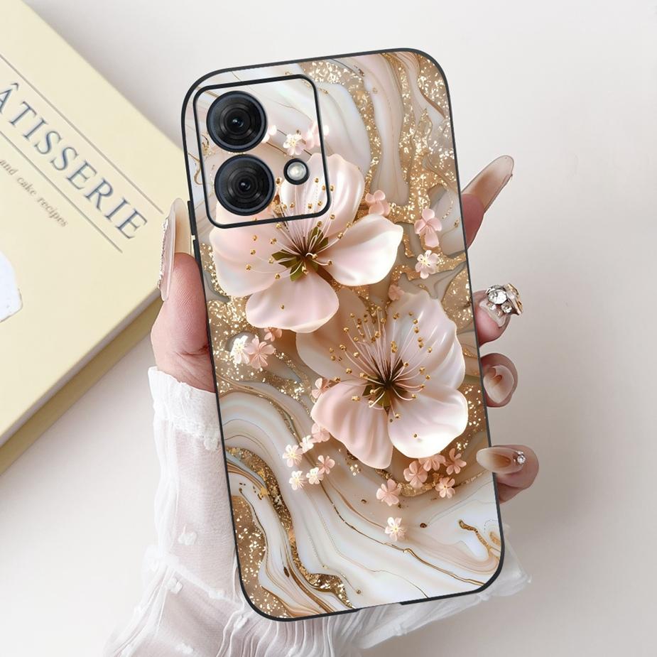 For Motorola Moto G54 5G Case XT2343-1 Luxury Candy Painted Cover Soft TPU Phone Case For Motorola G84 G 54 MotoG54 MotoG84 Bags