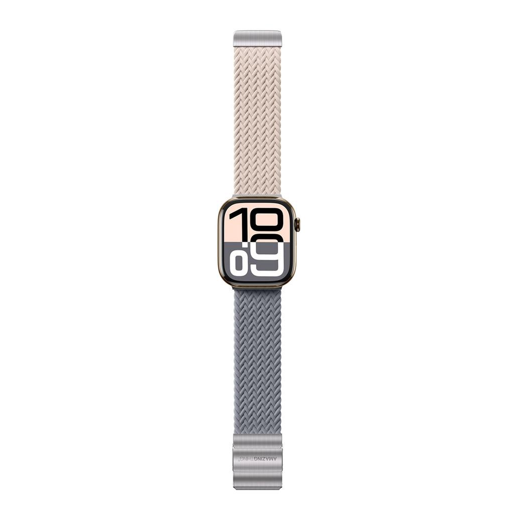 Apple Watch 42mm Blend Band 2-Pack - Rose Gray/Pink
