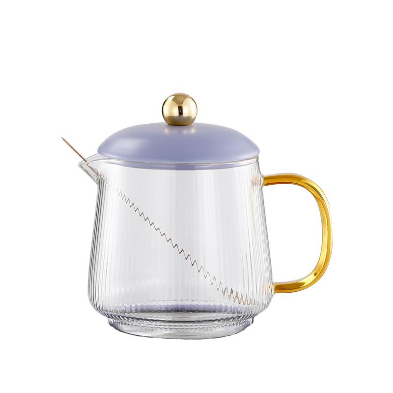 Large Capacity Electric Glass Kettle for Herbal Tea & Hot Milk
