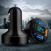 1X Car Charger Voltage Monitoring 4USB Aluminum Alloy+PC