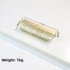 Curved Grip Drawer Pull Handle Zinc Alloy Cupboard Door Handle  Furniture Hardware