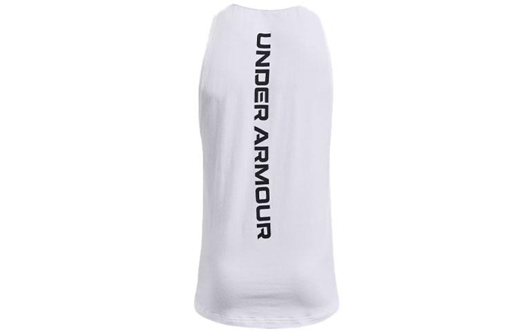 Under Armour Baseline Cotton Tank Top Men's White 1361901-100