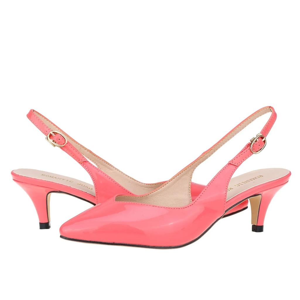 Women Sansals Summer Sexy Pointed Toe 5cm Low Heel Ladies Stilettos Daily All-match High Heels Buckle Strap Wedding Dress Shoes