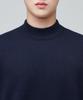 Musinsa Standard Minimal Mock Neck Knit [Navy]