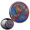 2024 Year of Dragon Chinese Coins Dragon Plated Gold Coin Collectible New Year China Mascot Souvenir