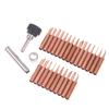 900 Reines Kupfer Lötkolbenspitze Lötkolbenspitze Reines Kupfer Nicht-Magnetisch Löthorn Elektrische Lötkolbenspitze
