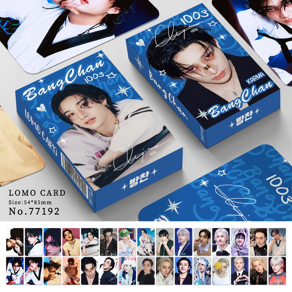 Skzoo Straykids 30Pcs Double-Sided Lomo Photocard Felix Han Ji-Sung In Greeting Card Kpop Fan Collection In Stock