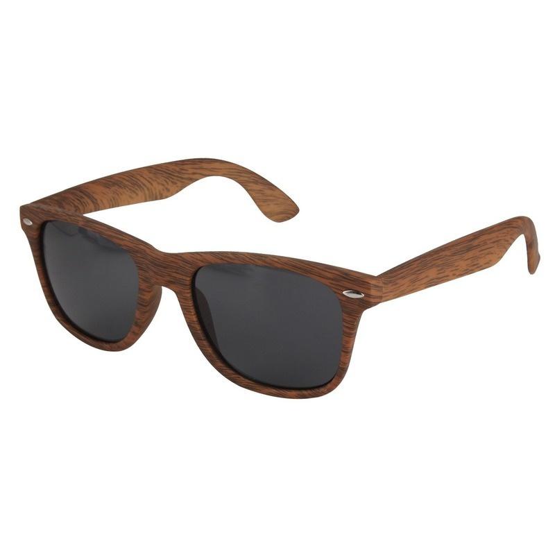 

Wooden Color Men Women Retro Vintage Fashion Summer Glasses Wood Grain Sunglasses кавовий