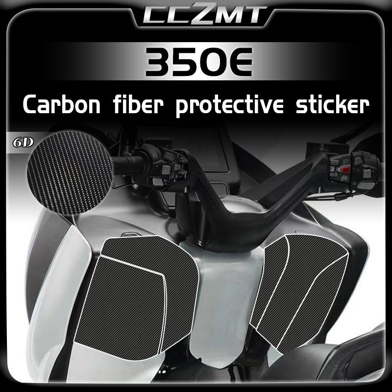 For ZONTES 350E ZT 350 E 350e motorcycle stickers 6D carbon fiber film protection car stickers body stickers accessories