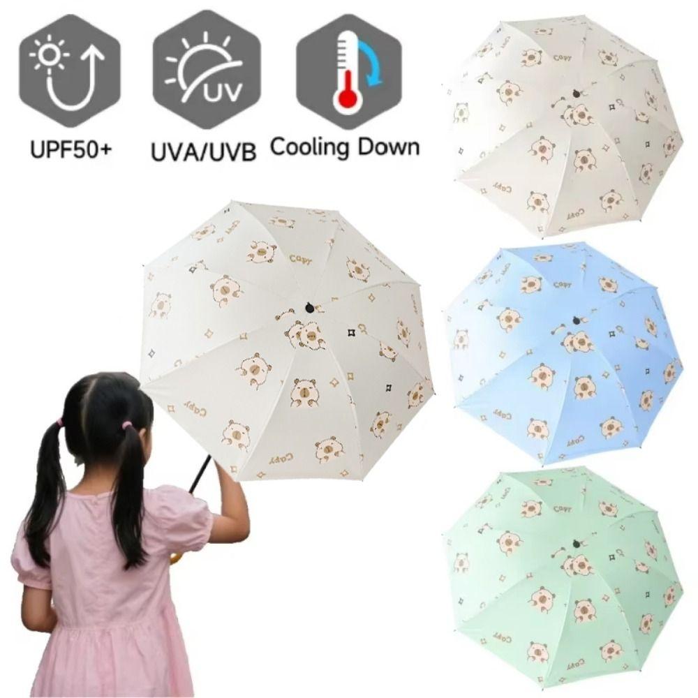 Lightweight Dual-use Folding Umbrella UV Protection Automatic Sun Umbrella  Travel