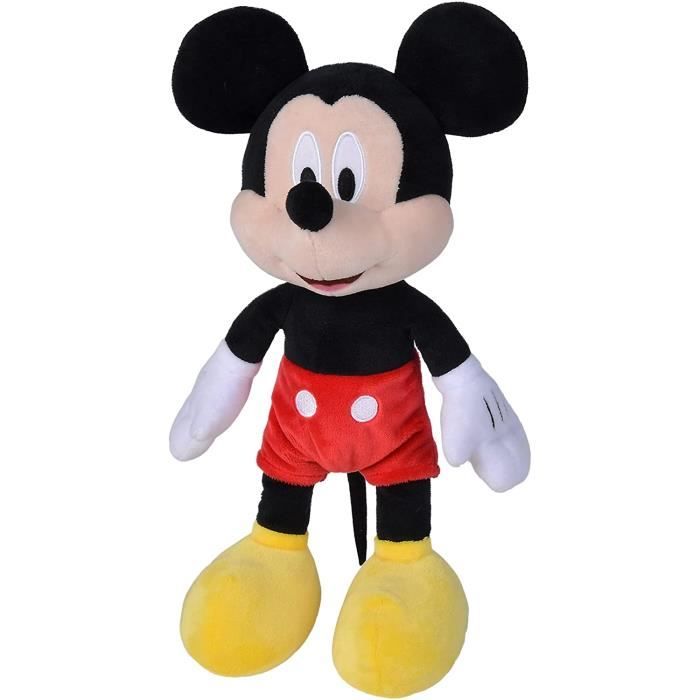 Simba- Plyšák Mickey 35cm, A2102208, Černá, Červená, Žlutá