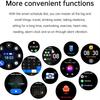 Smart Talk Watch Damen AMOLED Display NFC Steuerung Mass Dail Bluetooth Anruf Smartwatch Herzfrequenz Blutdruck Frauengesundheit