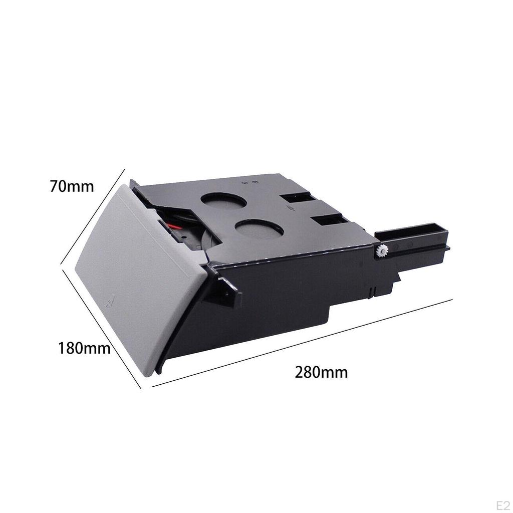 Front Drinks Holder 7H285860130T Replacement Drink Rack Car Accessories Easy Installation Gray RHD