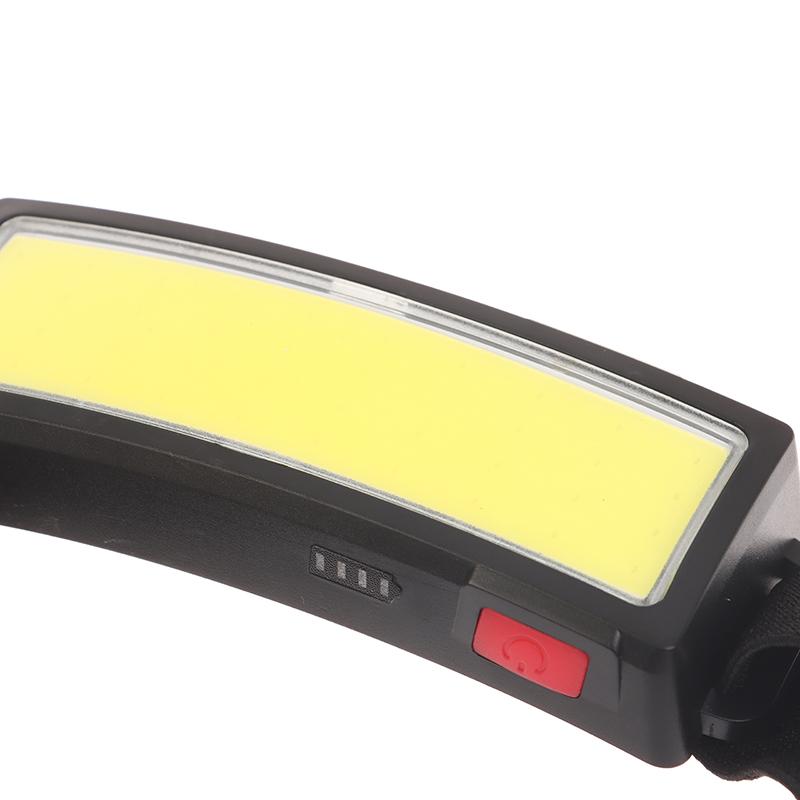 Cob Portable Led Headlights 3 Mode Outdoor Headlight Built In Battery Usb Rechargeable Head Lamp Camping Fishing Climbing Lanter