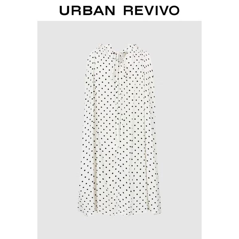 UR Women s Polka Dot Shirred Sleeveless Blouse S