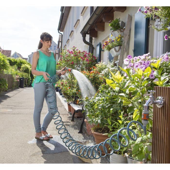 Kit flexible d'arrosage GARDENA 10m - Arrosage petits espaces - Garantie 5 ans