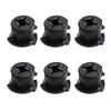 6pcs 0203009002 Radar Sensor Distronik Control Module Bracket Clips For Suzuki