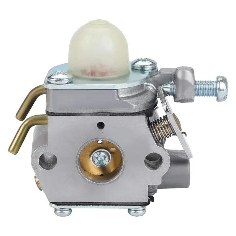 C1UH142 Carburetor Kit for Homelite UT08580 UT08981 UT50500 UT50901 Edger String Trimmer Blower Carb with Fuel Line Tune Up
