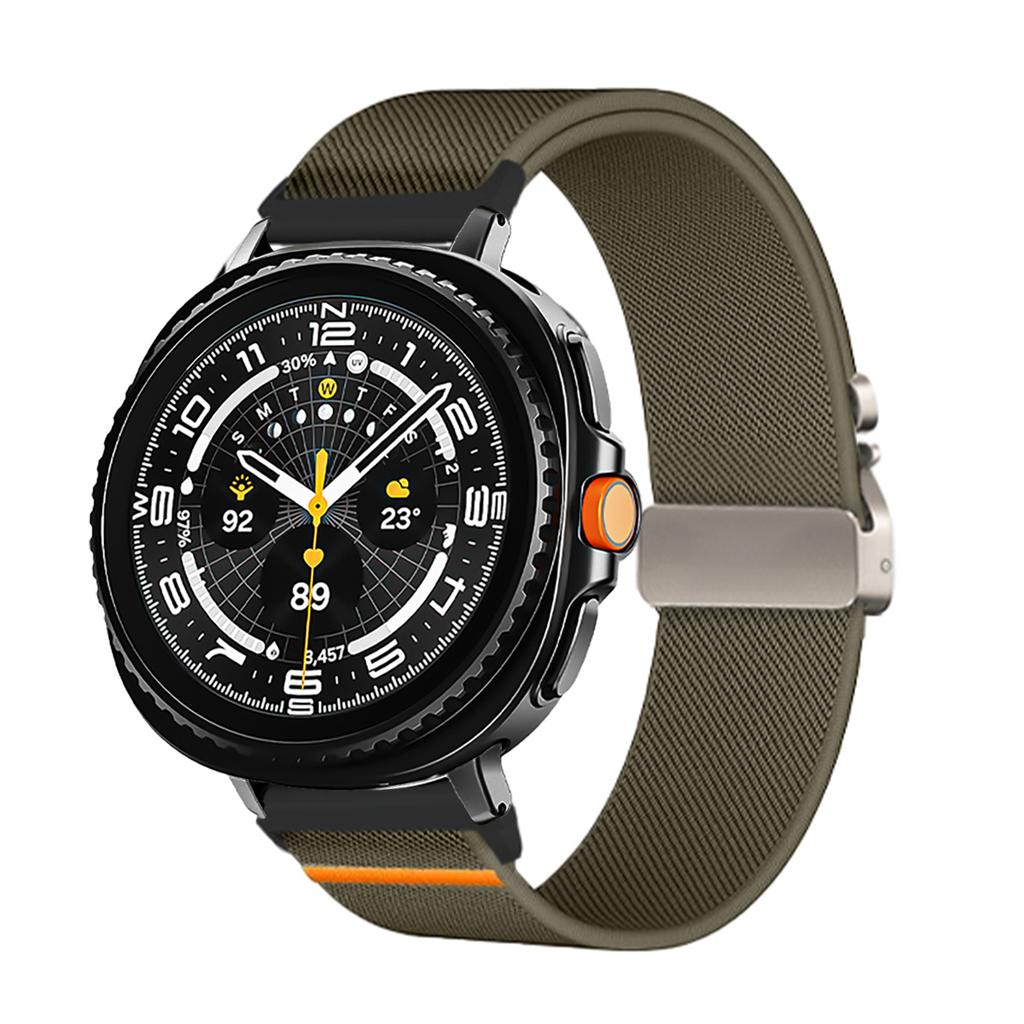 Nylon Strap for Samsung Galaxy Watch 8/8 Classic Elastic Sport Band for Galaxy Ultra 2025/7 Ultra No Gaps Smartwatch Bracelet