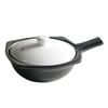 Maruyoshi Ceramic Fried Egg M0023 Heat-Resistant Pan, White,