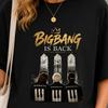 2026 Hete Verkoop BIGBANG 20e Verjaardag Unisex Dubbelzijdig Bedrukt T-shirt Hip Hop Streetwear Gothic Katoenen Oversized T-shirt Los Comfortabel en Veelzijdig