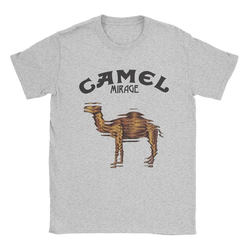 Men's T-Shirts Camels Mirage Band Funny Pure Cotton Tees Short Sleeve T Shirts O Neck Tops Big Size