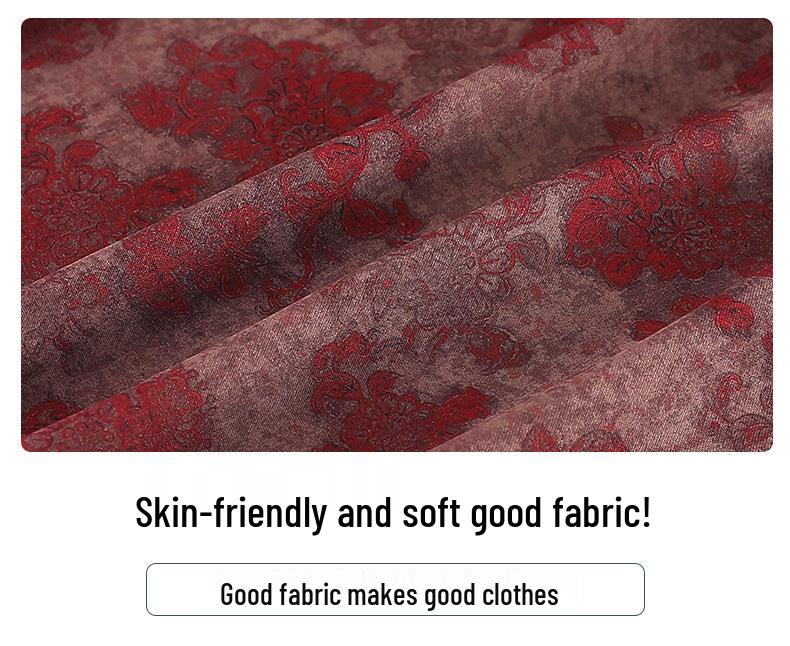 Plus Size Cardigan Jacket for Middle-Aged and Elderly Mothers (Spring/Autumn)