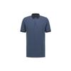 HUGO BOSS Polo Shirts Men's Dark Blue Polo Collar Moderate Straight Fit 50451446-403